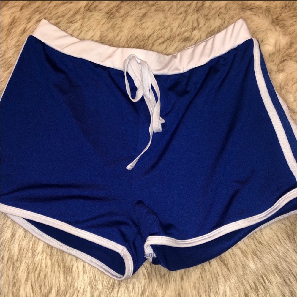 Blue & White Varsity Shorts 3 for $25